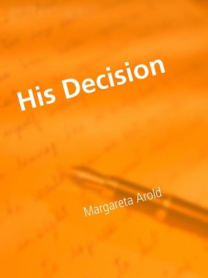cover image of His Decision
